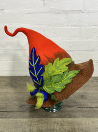 Felt & Brown Pumpkin Hat