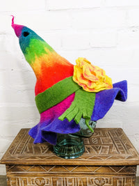 Felt Rainbow Witches Hat