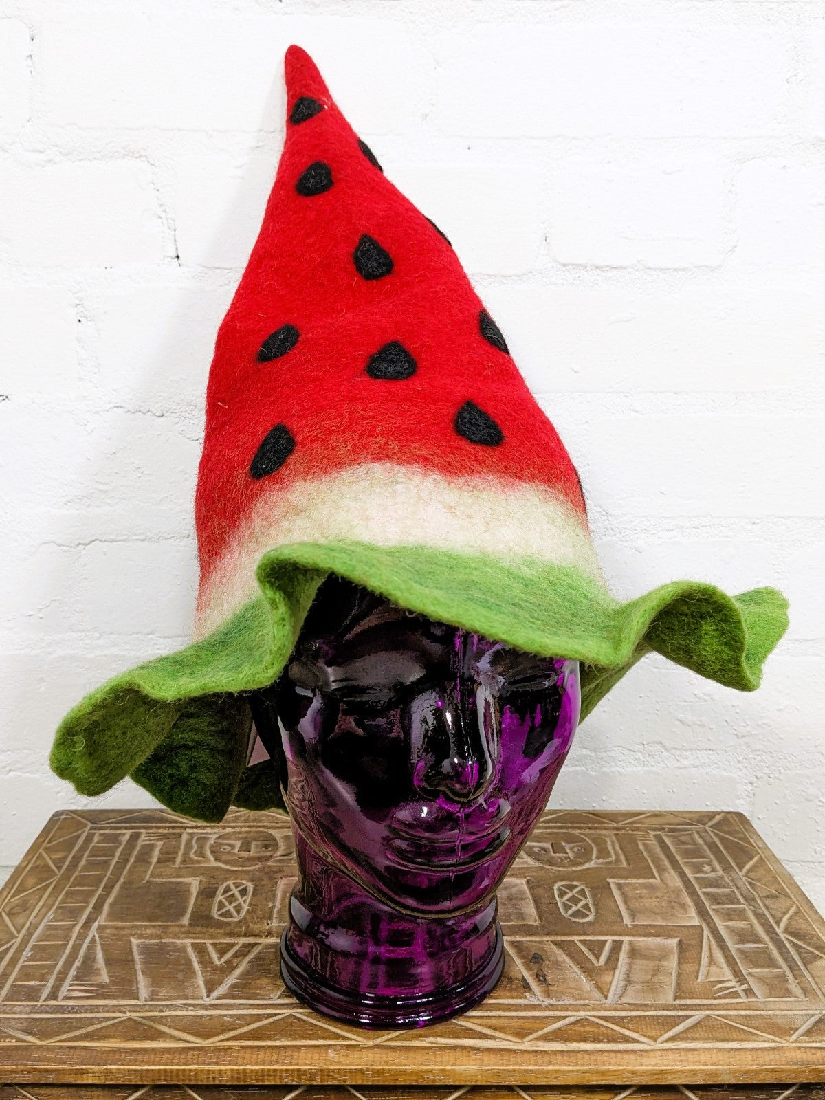 Felt Watermelon Hat