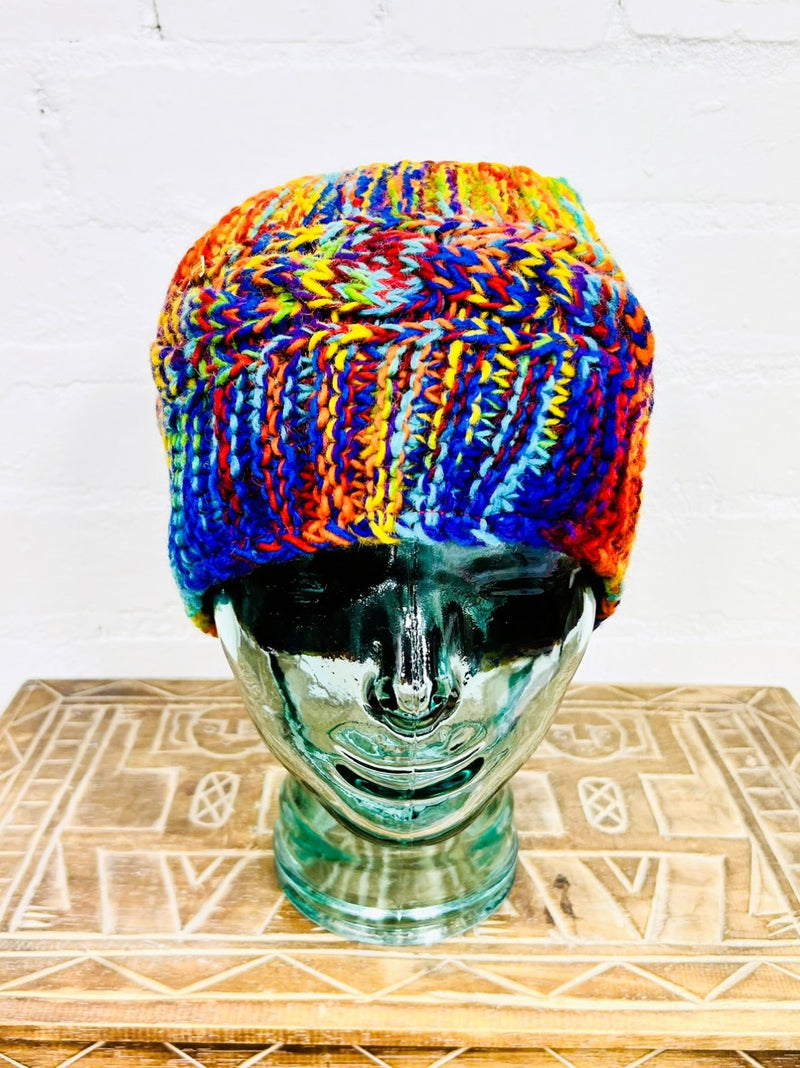 Wool Cable Knit Beanie