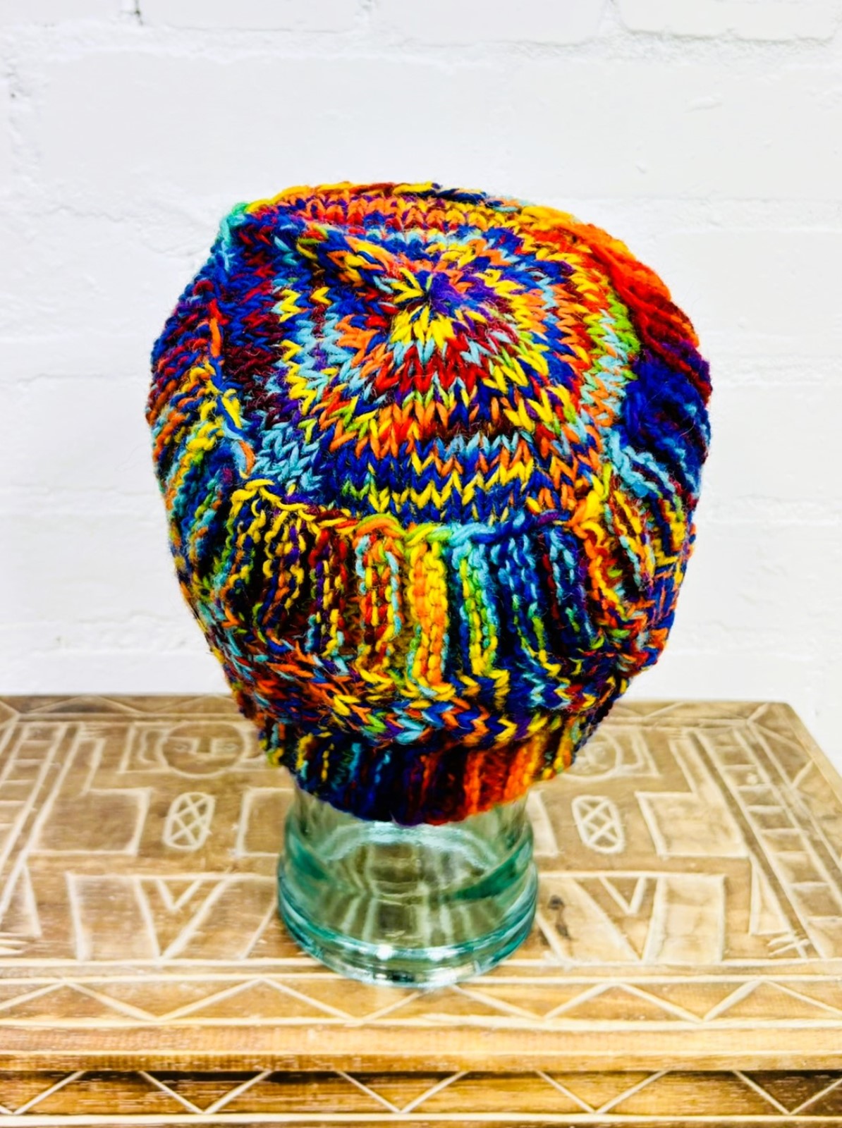 Wool Cable Knit Beanie