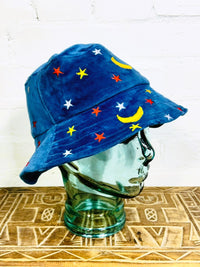 Velvet Moon & Star Hat