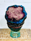 Cotton Panelled Beanie Hat