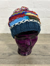 Patchwork Wool Bobble Hat