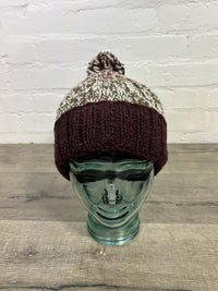 Tonal Wool Bobble Hat