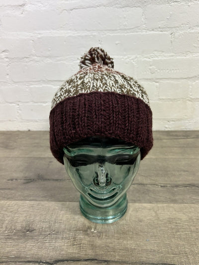 Tonal Wool Bobble Hat
