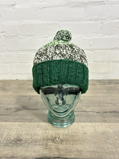 Tonal Wool Bobble Hat