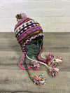 Multi Colour Ear Flap Hat