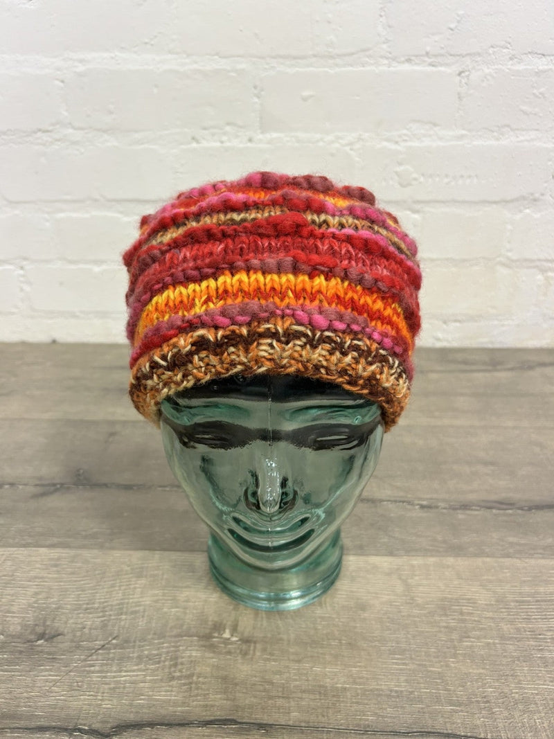Striped Knitted Beanie