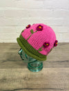 Flower Knitted Wool Hat