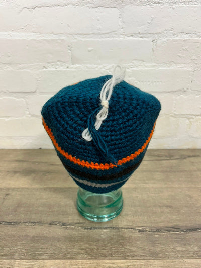 Striped Knitted Merino Wool Hat