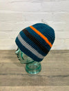 Striped Knitted Merino Wool Hat