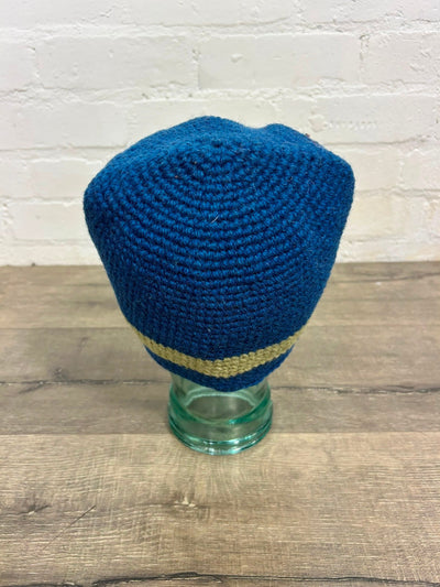 Striped Knitted Wool Hat