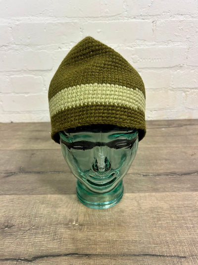 Striped Knitted Wool Hat