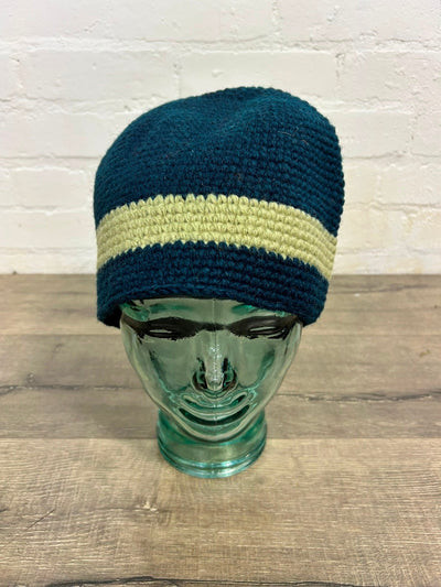 Striped Knitted Wool Hat