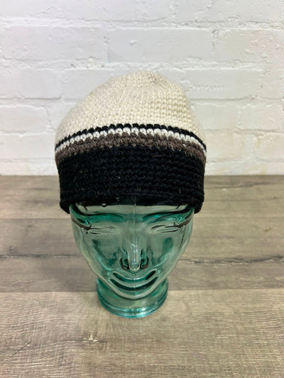 Striped Knitted Wool Hat