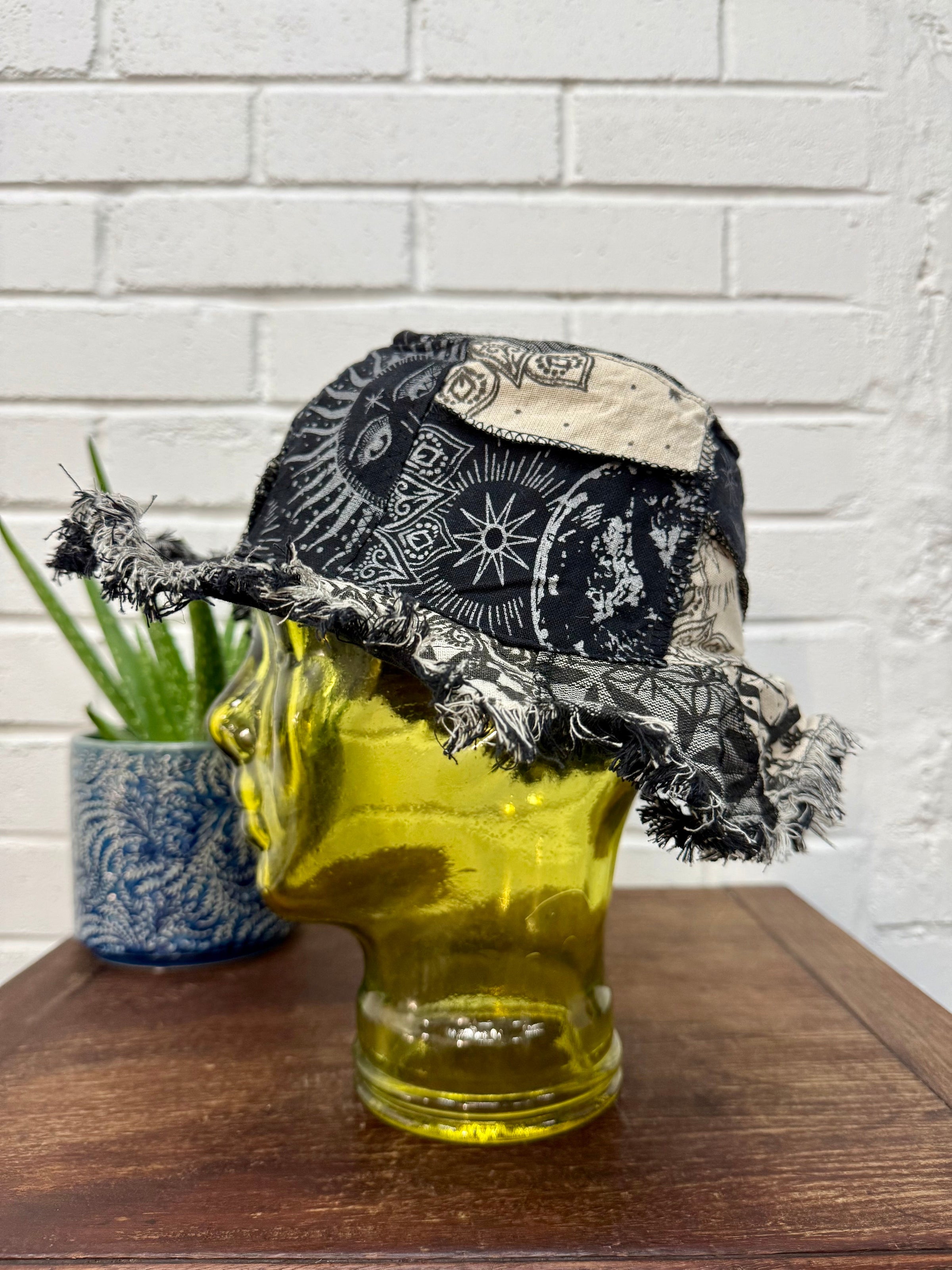 Patchwork Wired Hat