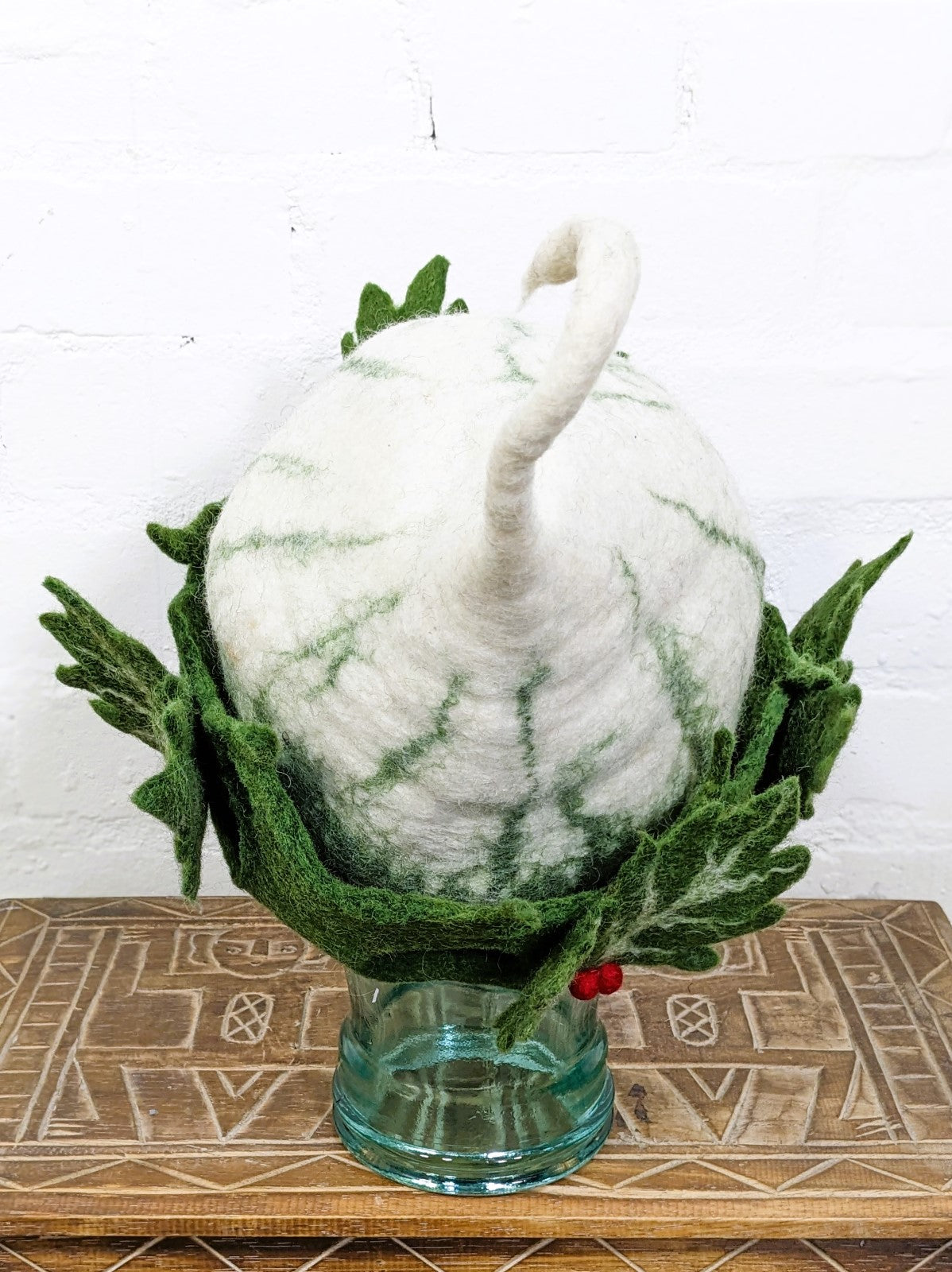 Felt Flower Hat
