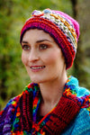Wool Flower Hat