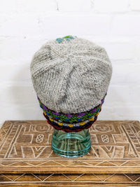 Wool Flower Hat