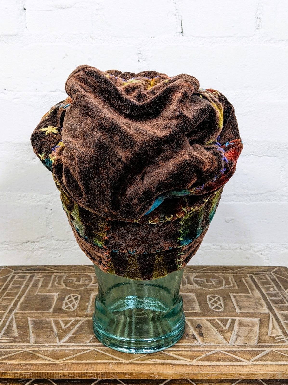 Patch Velvet Hat