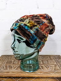 Patch Velvet Hat