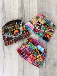 Patch Velvet Hat