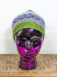 Knitted Wool Patterned Hat