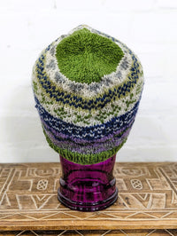 Knitted Wool Patterned Hat