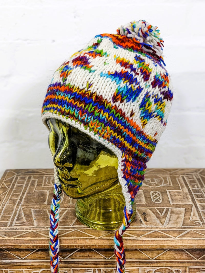 Wool Ear Flap Hat