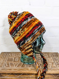 Wool Ear Flap Hat