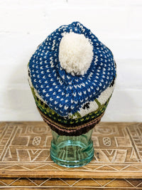 Wool Sheep Bobble Hat