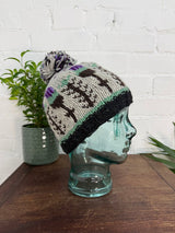 Scottish Thistle Bobble Hat