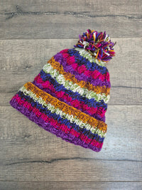 Cable Knit Bobble Hat