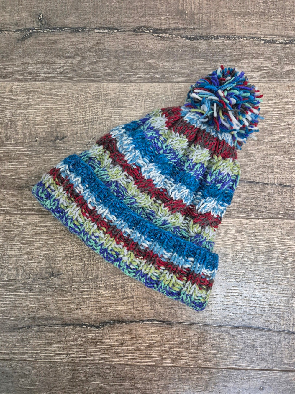 Cable Knit Bobble Hat