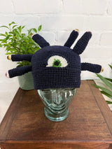 Funky Eye Stalk Monster Wool Hat