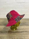 Assorted Patch Wide Brim Hat