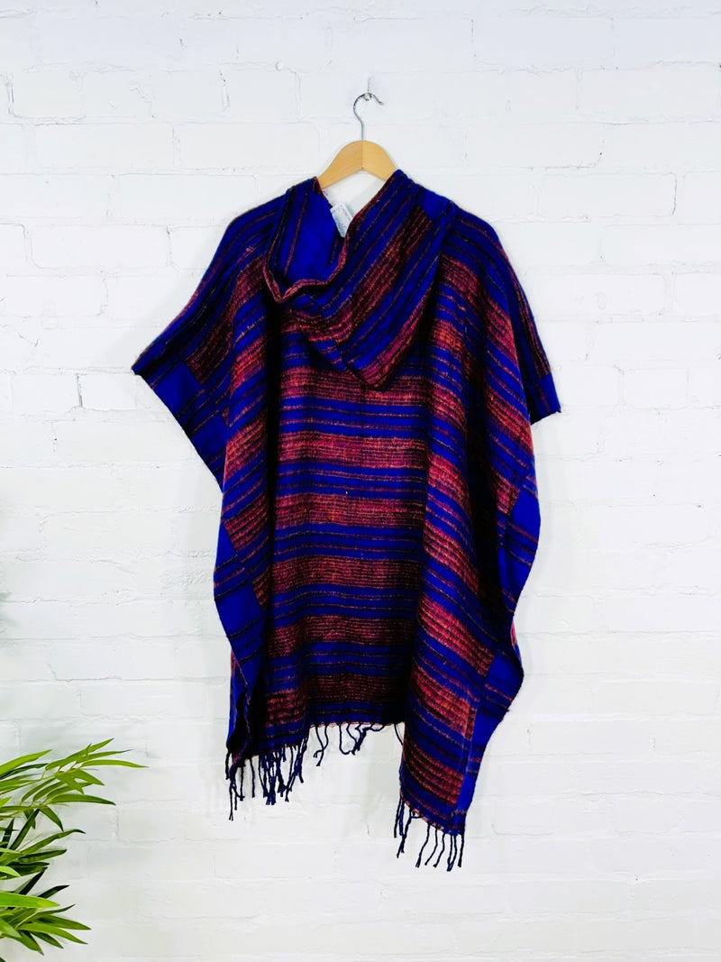 Soft Blanket Hooded Poncho