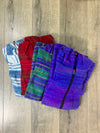 Blanket Fabric Hooded Zip Top