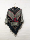 Soft Blanket Poncho Assorted