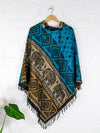 Assorted Soft Blanket Poncho