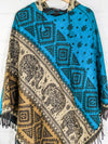 Assorted Soft Blanket Poncho