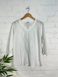 Three Quarter Sleeve Top