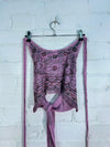 Cropped Tie Halter Top
