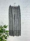 Straight Leg Elasticated Trousers