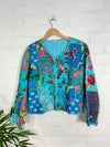 Quilted Floral Jacket Assorted Colours