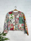 Quilted Floral Jacket Assorted Colours