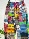 Patchwork Harem Trousers