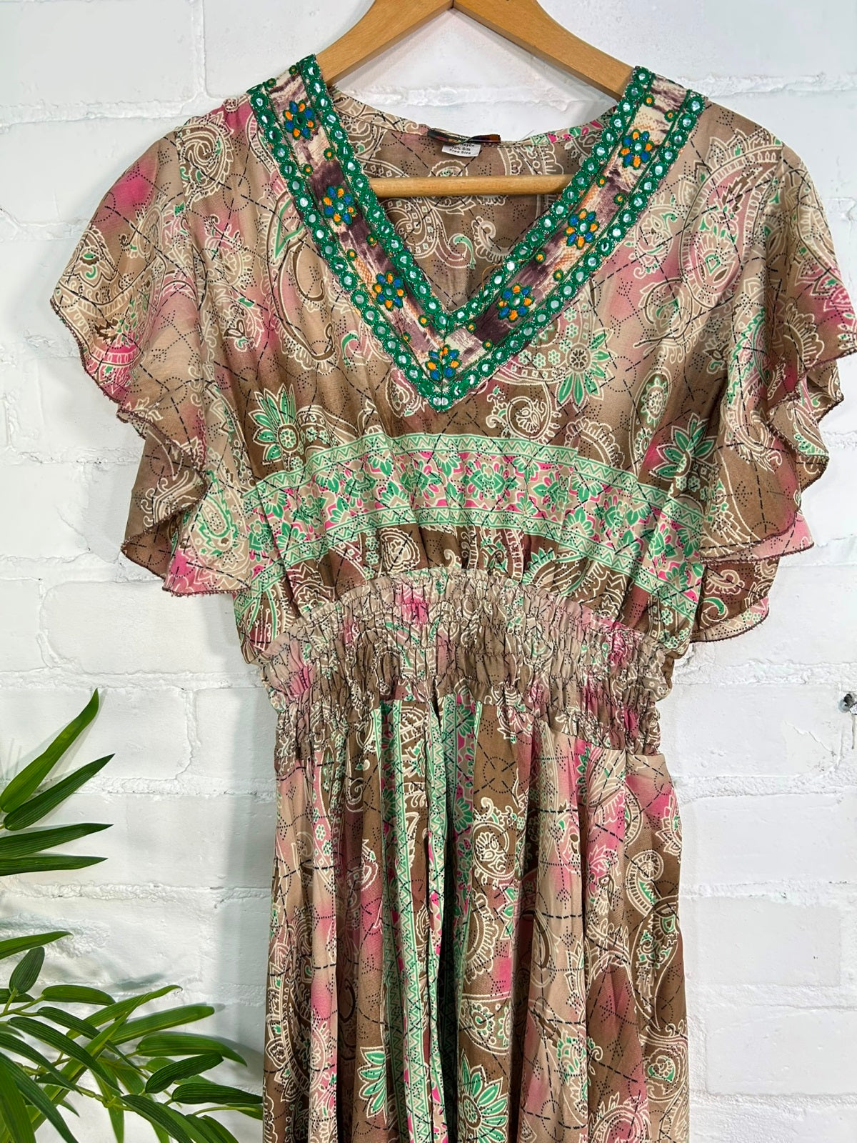 Long Short Sleeve Dress