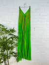 Long Tie Halter Neck Dress